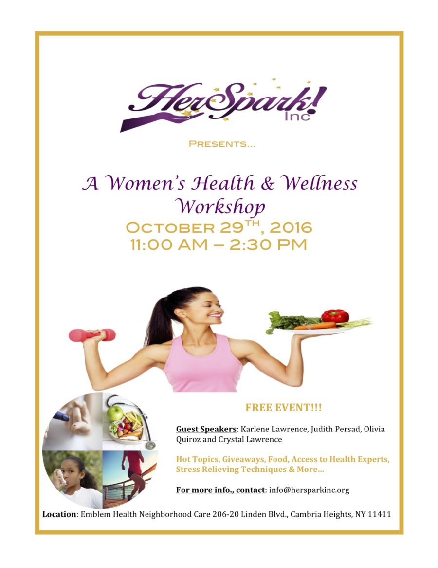 Hsi Women S Health And Wellness Flyer Her Spark Inc